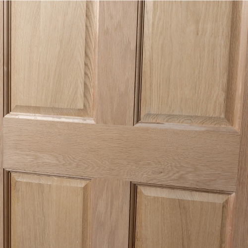 OAK 4 PANEL DOOR - RAISED & FIELDED